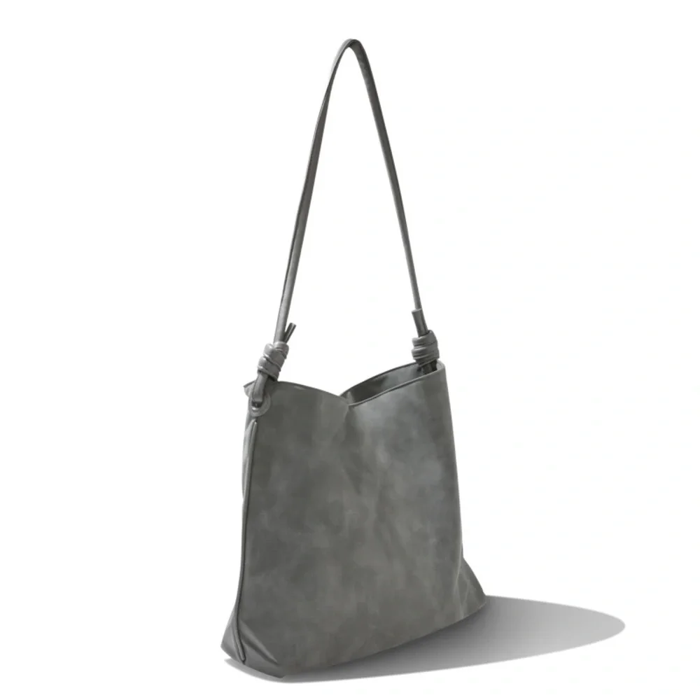 NEW 8 Other Reasons Gray Slouch Tote Bag
